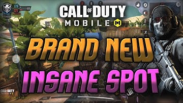 Call of Duty Mobile: Firing Range NEW Ontop of Vent High Glitch Spot (CODM S9 Multiplayer Glitches)