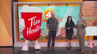 Tim Hortons joins Wake Up! to celebrate National Coffee Day