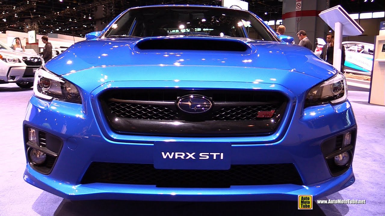 2016 Subaru Wrx Sti Exterior And Interior Walkaround 2016 Chicago Auto Show