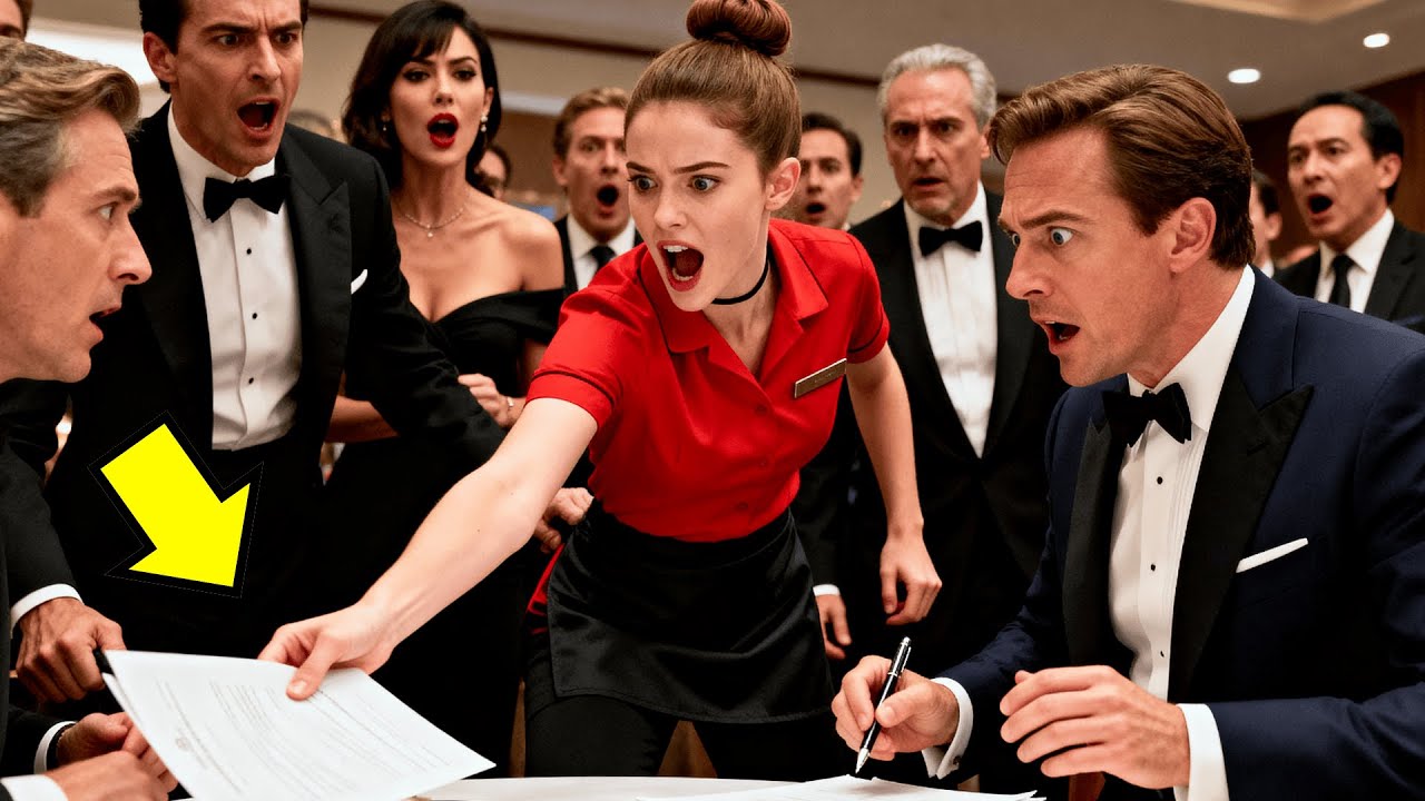 UMILE CAMERIERA URLA: “NON FIRMARE!”... E SALVA IL MILIONARIO DAL PERDERE TUTTA LA SUA FORTUNA