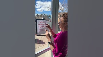 Fodeez Reusable Adhesive Sign Frames Quick Demo