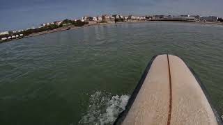 Wave 9 Xtra Long: Offshore 1ft Longboard Bliss @ Ponta | Raw Surf