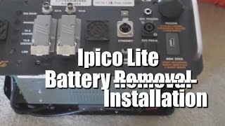 Ipico Lite Battery Installation