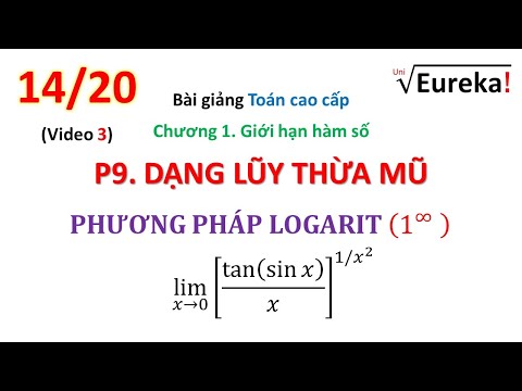Video Giải tích Ch1 P14/20 Giới hạn hàm số: Phương pháp... - youtube