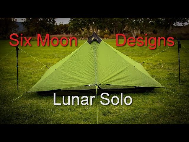 Six Moon Designs Lunar Solo - Ultralight Backpacking Tent Setup