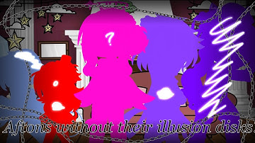 Aftons without their illusion disks? (FNAF)