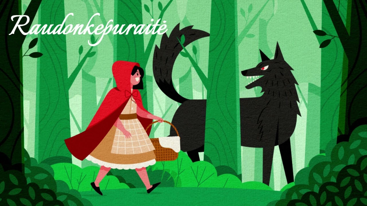 Broliai Grimai. Raudonkepuraitė