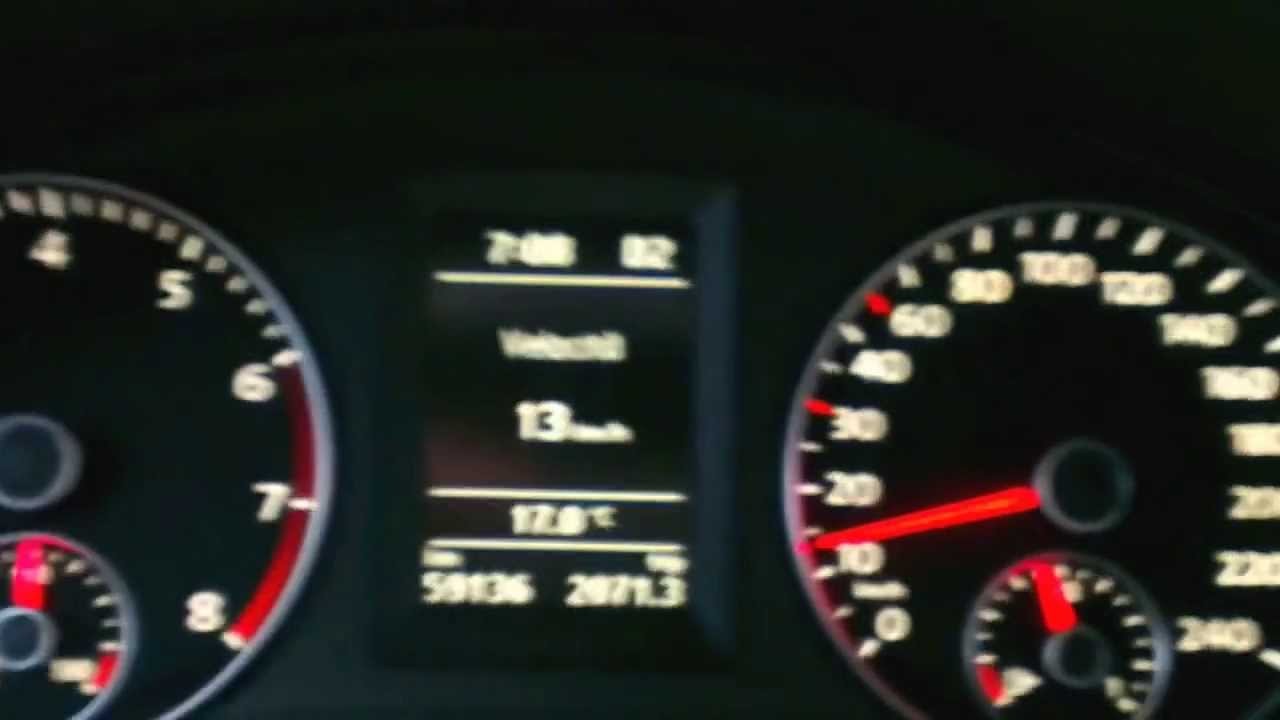 VW Golf Plus Emergency Brake Flashing via Turn Signals II YouTube