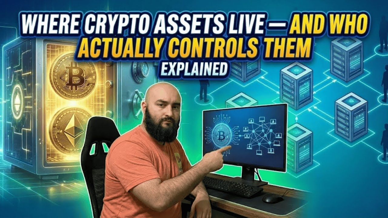 Where Crypto Assets Live and Who Actually Controls Them