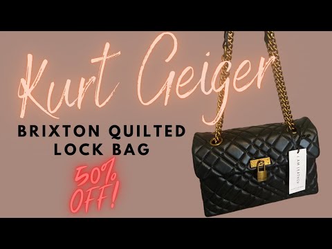 Mini brixton lock leather bag kurt geiger Clearance