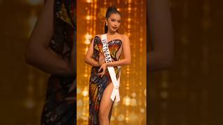 Vietnam With Erfly Gown In Preliminary Miss Universe 2022