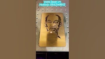 Khắc laser hình ảnh vô cùng sắc nét và nhanh chóng #xuhuong #maykhaclaser #shorts #tridicolaser