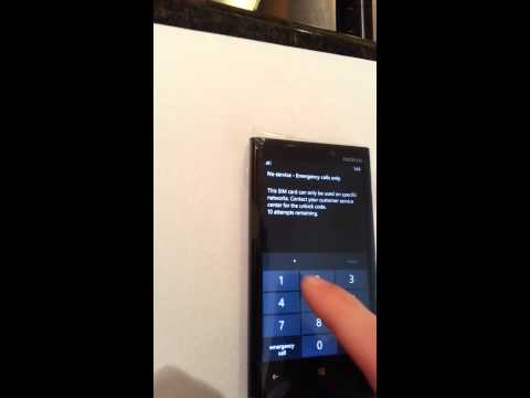 Unlock windows phone to all networks