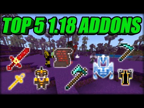Top 5 Addons for 1.18 (MCPE) Minecraft Pocket Edition