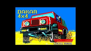 Dakar 4x4 Review for the Amstrad CPC by John Gage