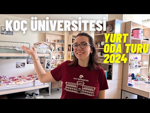 🏡🐿 KOÇ ÜNİVERSİTESİ YURT ODA TURU 2024 | Yağmur Kurt