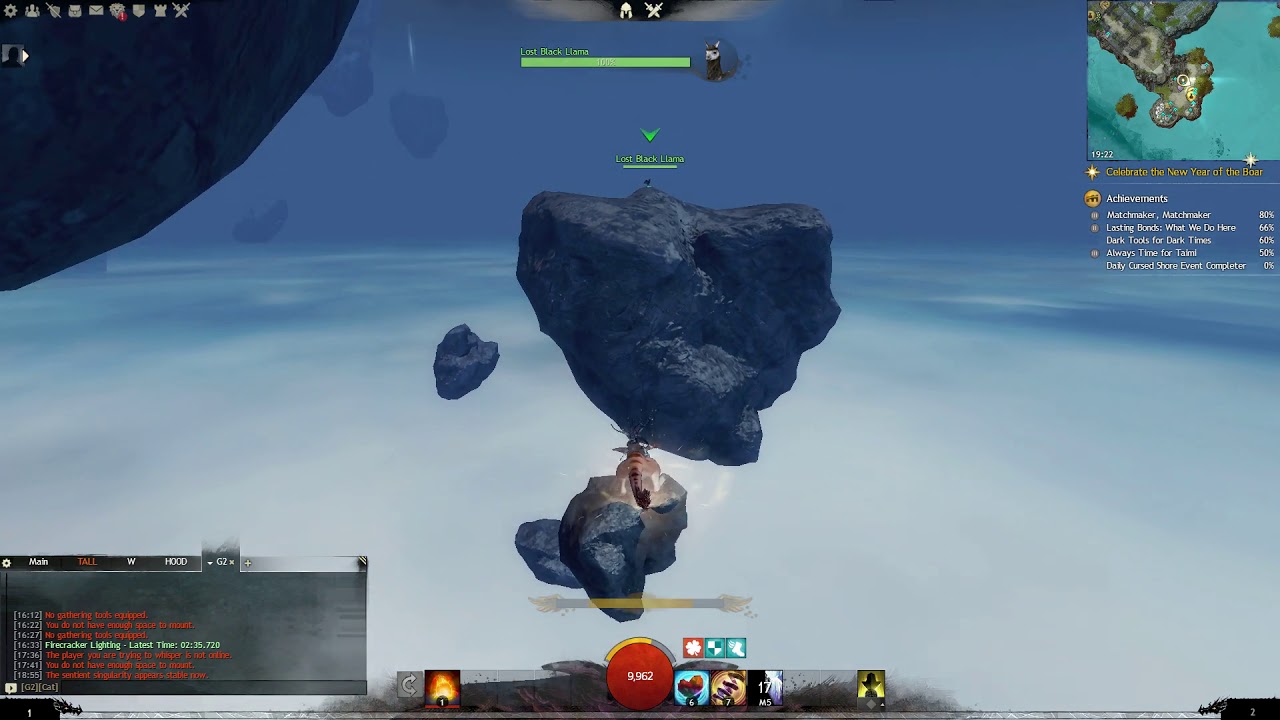 Guild Wars 2 (Llama Roundup collection) - 02 Lost Black Llama