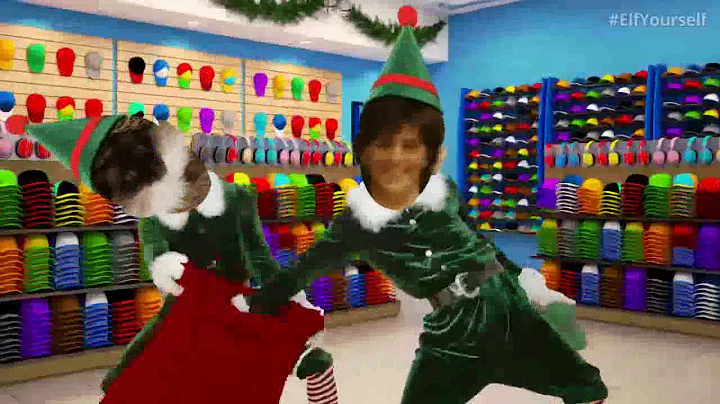 Check out my ElfYourself Dance!