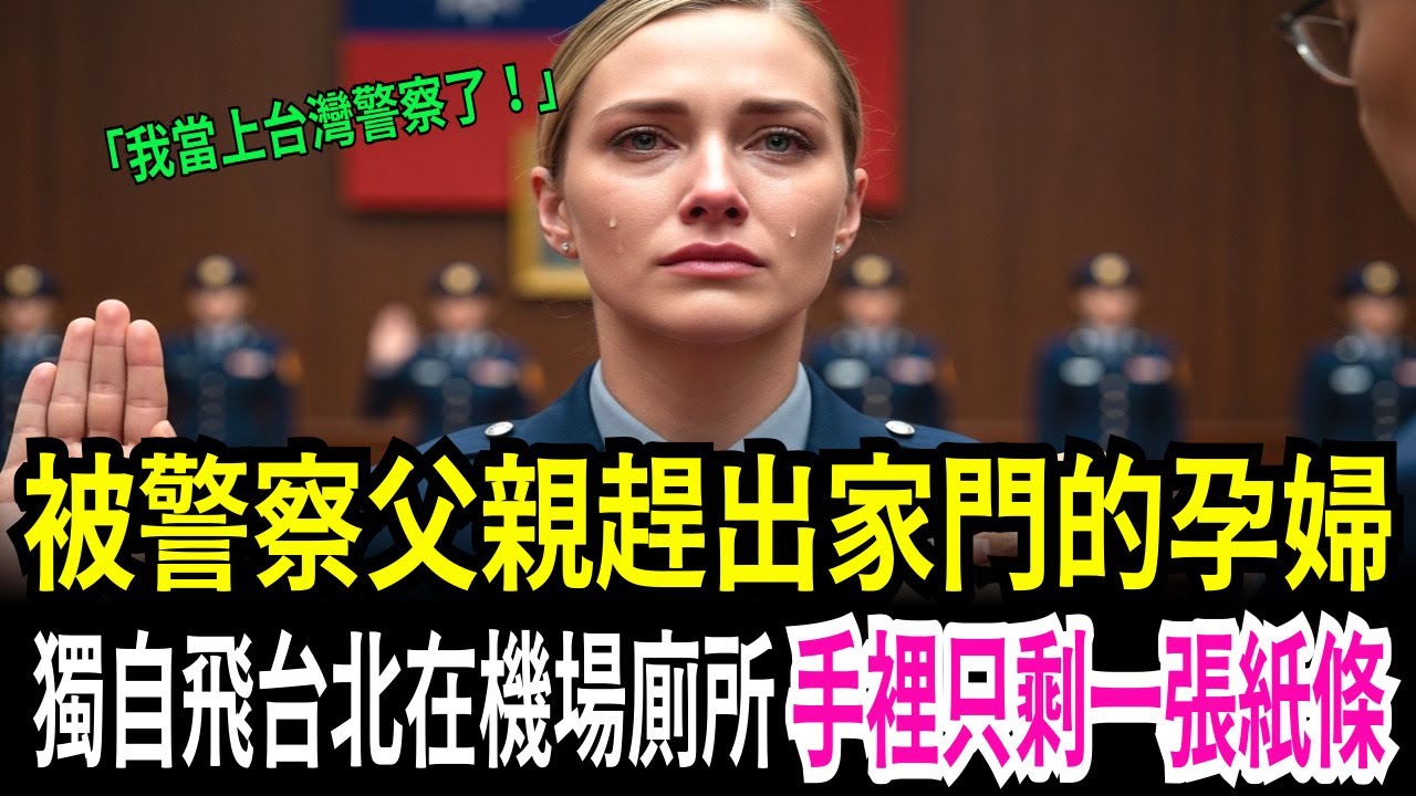 澳洲雪梨女警察懷孕7個月獨自飛來台灣找失聯的台灣男友，婆婆開門那一刻說的話讓她當場哭了
