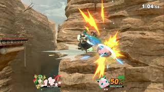 Greek Woman Gets Bruised By a Desert Balloon!! Palutena VS Jigglypuff: Super Smash Bros Ultimate