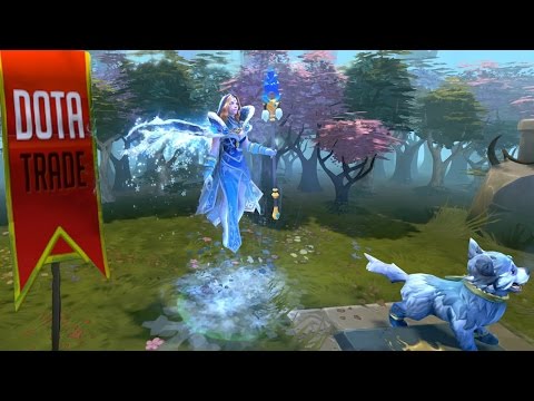 Frost Avalanche Crystal Maiden Arcana Custom Animation Preview Dota 2