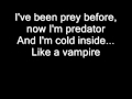 Like a vampire  catrien maxwell original song  lyric