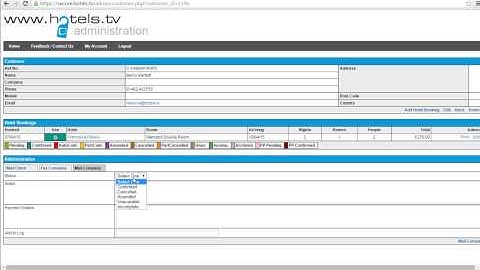 13a. How to cancel a booking through admin