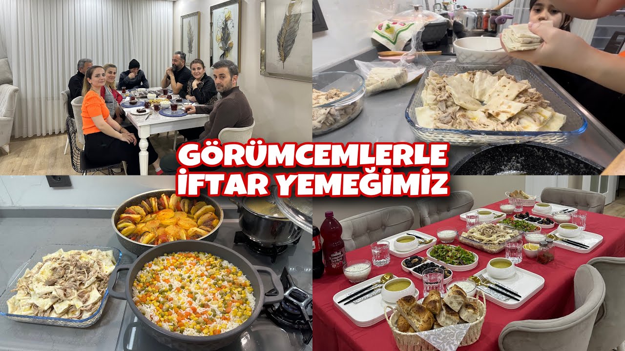 MEŞHUR BANDUMAYI MİSAFİRLERİME YAPTIM✅💯İFTAR HAZIRLIĞINI YAPALIM👍ÇAY SOFRAMIZ😍AİLECEK TOPLANDIK