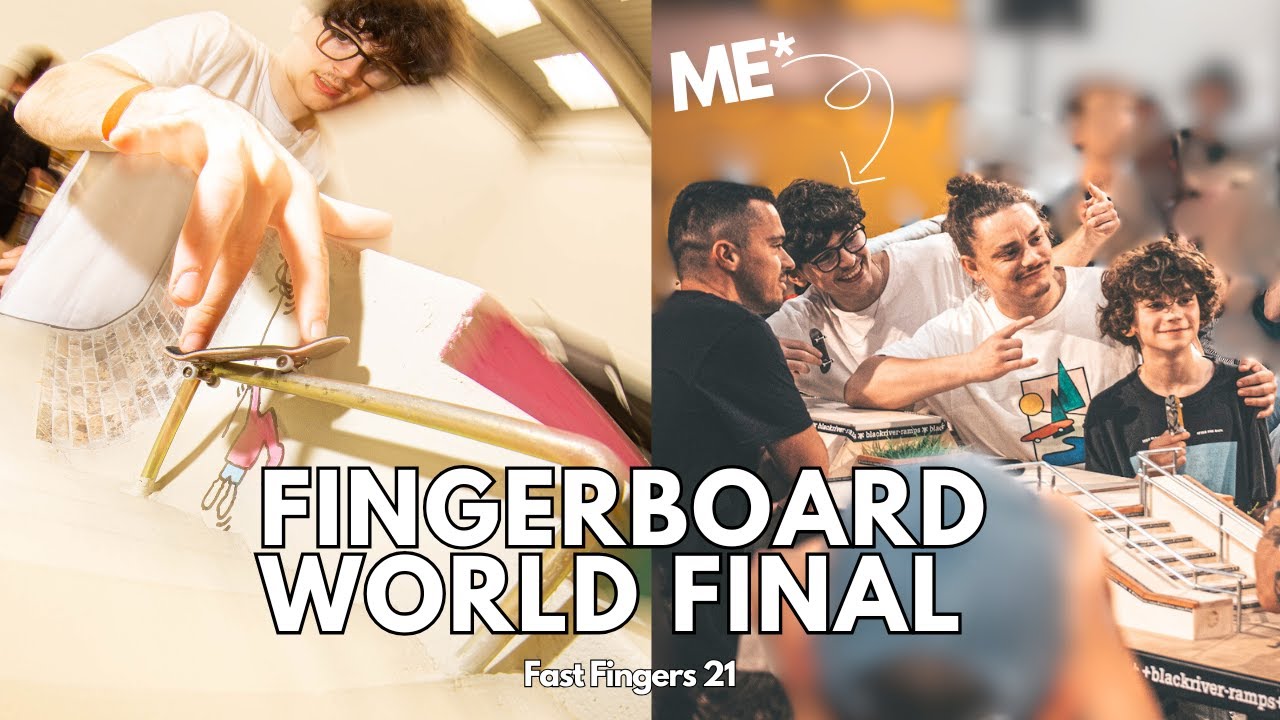 I WENT TO THE BIGGEST FINGERBOARD EVENT IN THE WORLD! (got 4th place!) - Fast Fingers 21 Trip Ep. 2