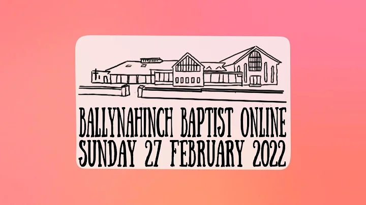 27th February 22 - Pastor David Whitmarsh: SERMON ...