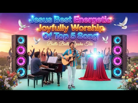 Balle Balle Yeshu Teri | Jesus New High-energetic Joyfully Worship Nonstop Dj Song Of Top 5 Music