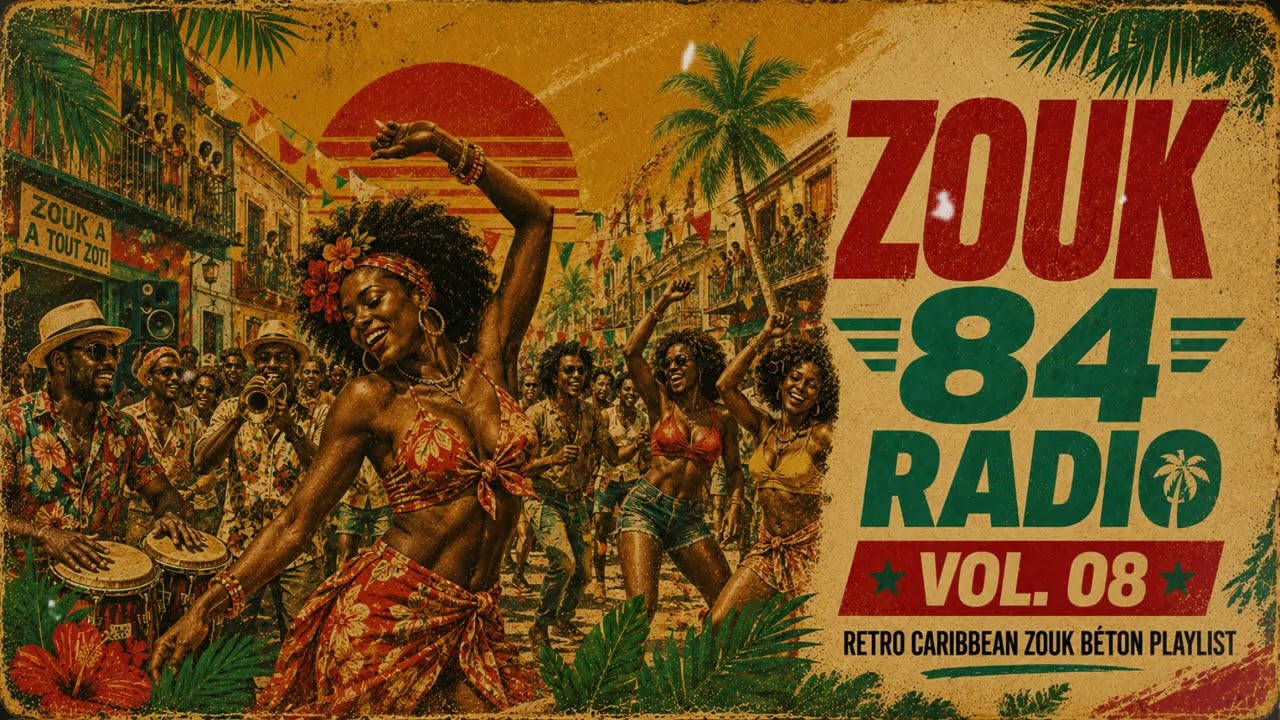 Street Carnival ... Retro Caribbean Zouk Béton - Zouk 84 Radio Vol.08 