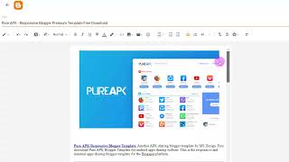 Pure APK   Responsive Blogger Premium Template Free screenshot 5