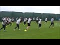 Warm up program FC Liverpool pre-season