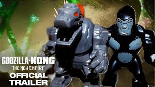 Godzilla x Kong: The New Empire Trailer in LEGO Stop Motion
