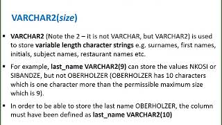 ORACLE I9 CHAPTER 9 VIDEO 1