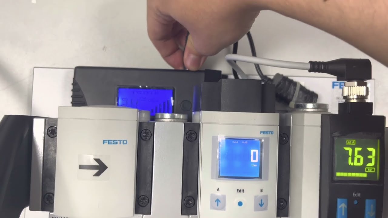 Festo Air-Flow Analyzer SFGA-3000-SA