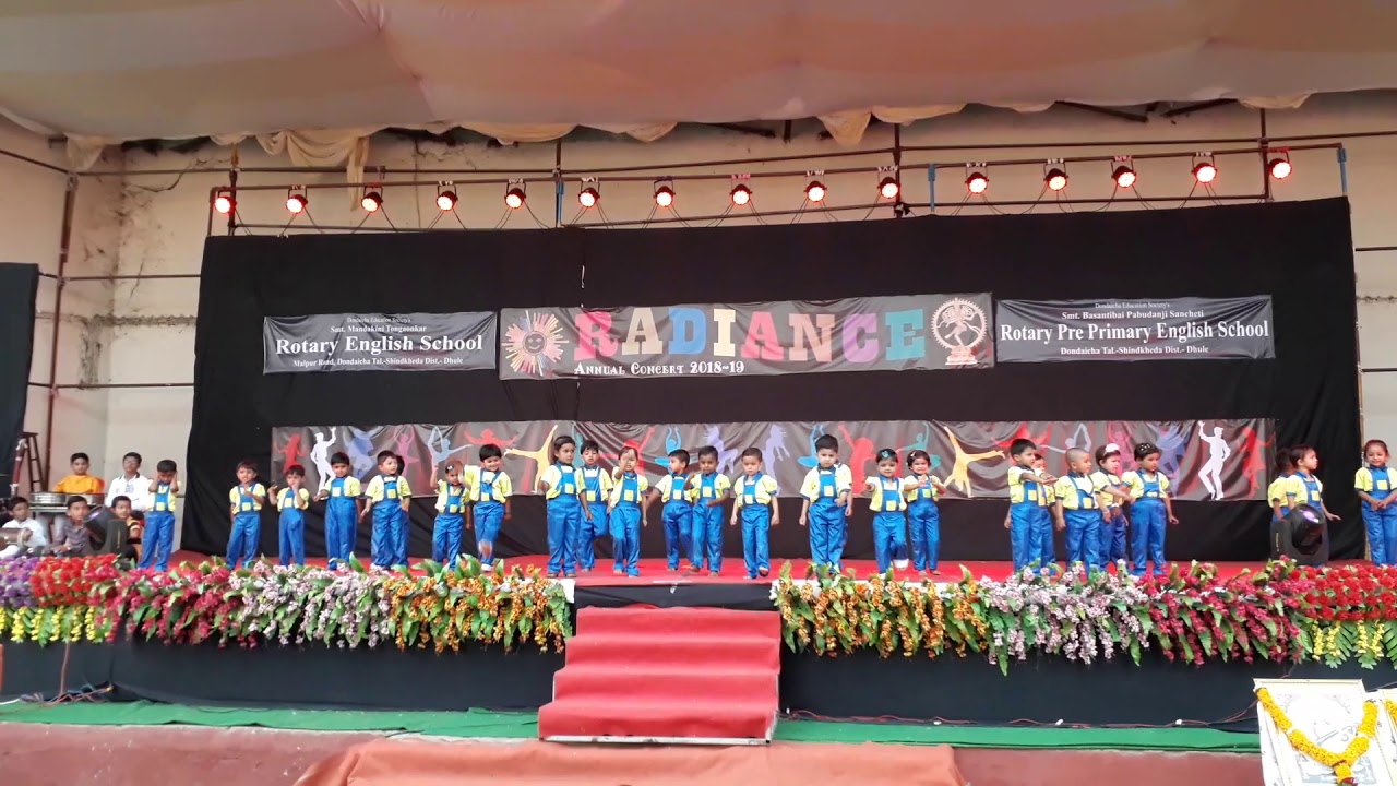 Annual Gathering Rotary English School Dondaicha Youtube