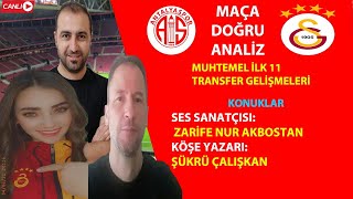 Antalyaspor Galatasaray Tekni̇k İz Muhtemel İlk 11Zari̇fe Nurdan Galatasaray Marşlari