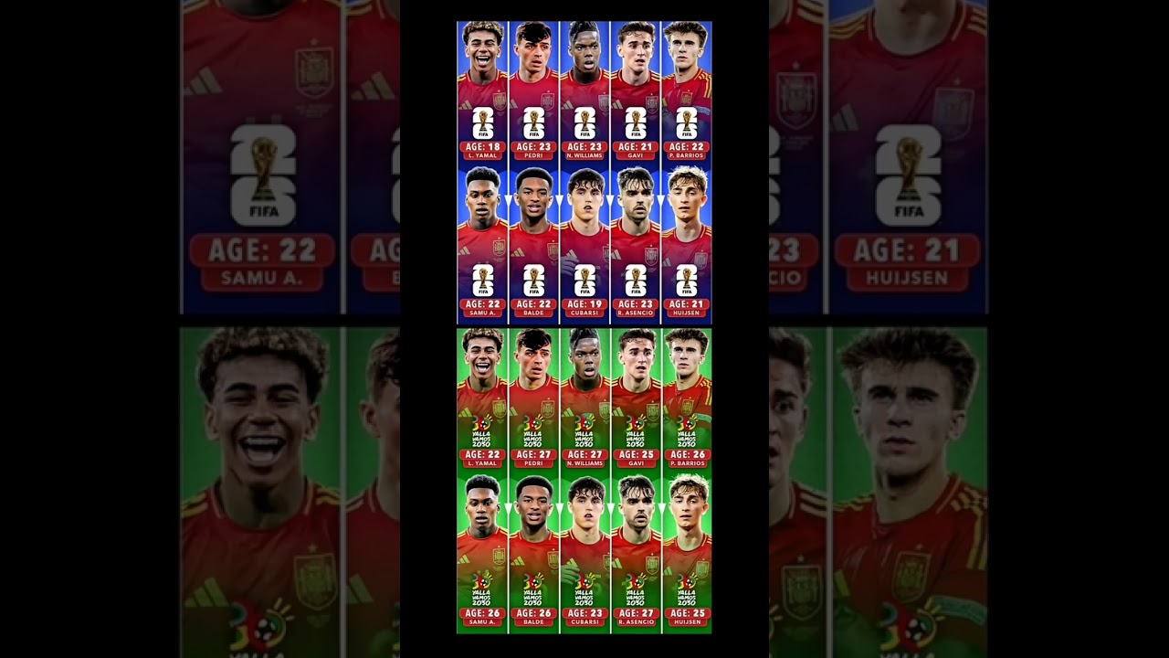 Spain will be dangerous at World Cup 2026 & 2030👿🔥