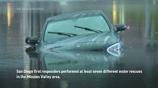 California still soaked by rain north to south