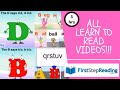 ALL Learn To Read Videos Kindergarten Phonics Sight Words Letter Sounds Exceptions Digraphs Pre K ALL Learn To Read Videos Kindergarten Phonics Sight Words Letter Sounds Exceptions Digraphs Pre K