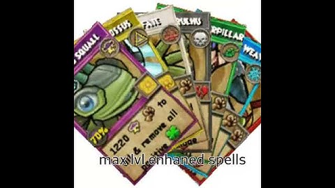 Wizard101 enhanced spells