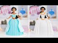 A whole new world of deliciousness  jasmine doll cake tutorial