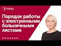 Порядок работы с электронными больничными листами I Боровкова Елена