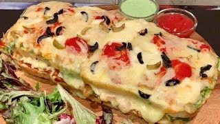 How To Make Triple Layer Cheese Blast Sandwich | BIG TRIPLE LAYER Melting Cheese Blast Sandwich