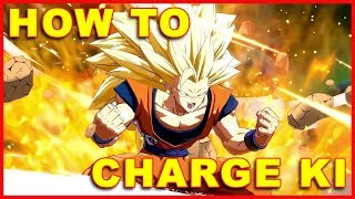 Dragon Ball Fighterz How To Charge Ki Energy