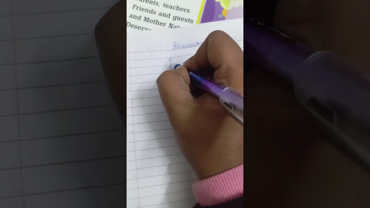 Poem work U.Kg Class ( Respect for all )