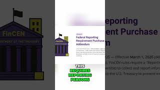 New FinCEN Rules: Real Estate Reporting Explained! #shorts