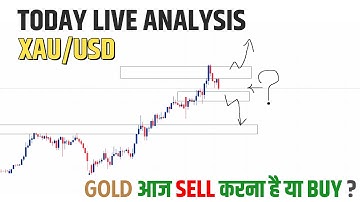Today Live Analysis Xauusd Gold || Gold Today Live Analysis in Hindi || Technical kewat ji